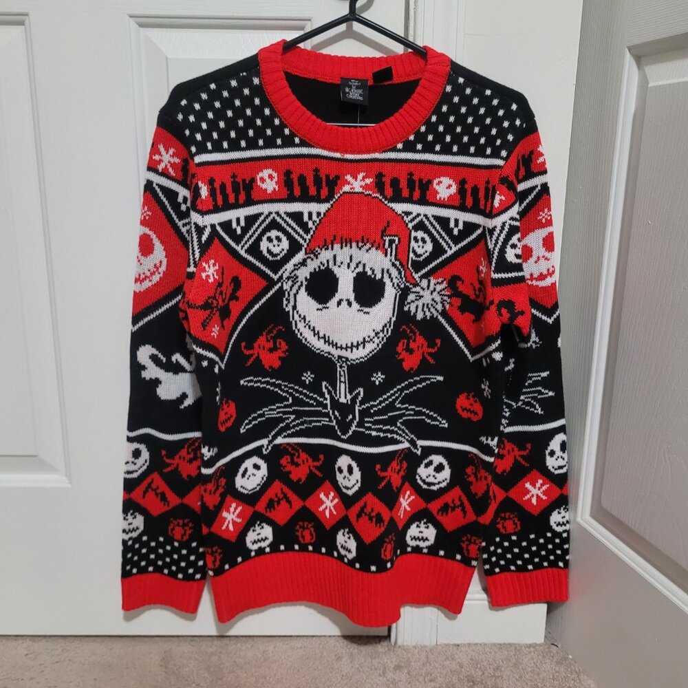 Nightmare Before Christmas Jack Skellington Sweater